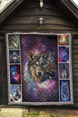 Wolf Magic Wolf Aww BHJI290 3D Customized Quilt