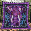 Elephant Tu090707A Tbg Quilt Blanket