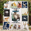Even The Smallest One Can Change The World Rabbit Blanket Kc1507 Quilt
