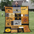 Wyoming Cowboys Blanket Th1507 Quilt