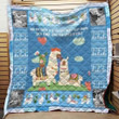 Blue Mama Llama Blanket Th0907 Quilt