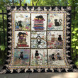 Cat Cats With Books Quilt Blanket Dhc020120911Td