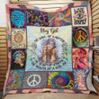 May Hippie Girl Quilt Blanket Dhc0302912Td