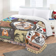 Bulldog Blanket  - Sorry I Can't My Dog And I Have Plans Quilt Blanket - Dog Mom Gifts For Women