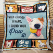 Bull Terrier Dog Quilt Blanket Dhc05021220Td