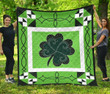 Irish Shamrock Quilt Blanket Best Gift Ideas For Saint Patricks Day Dhc09121332Dd
