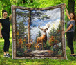 Deer Legend Like Quilt Blanket Dhc14021000Td