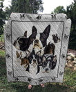 Boston Terrier Close To Me Quilt Blanket Dhc020120406Td