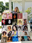 Diana Ross 3 Quilt Blanket