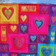 Lgbt Blanket - Colorful Lgbt Heart Background Quilt Blanket - Gift Ideas For Pride Month