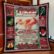 To My Grandson Christmas Dth121105Hd Quilt Blanket