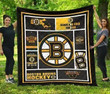 Boston Bruins Quilt Blanket 13