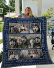 Siberian Husky Quilt Blanket Dhc2911201Vt