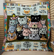 Cats Make Me Happy Quilt