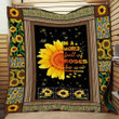 (Ql209) Sunflower Quilt - In A World Full Of Roses.