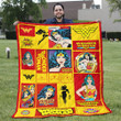 Wonder Woman Fabric Quilt