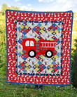 Baby Firefighter Quilt