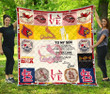  St Louis Cardinals Family - To My Son Quilt