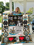  Newcastle United F.C - To My Daughter - Love Dad Quilt