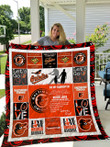  Baltimore Orioles - To My Daughter - Love Dad Quilt