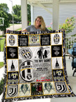  Juventus F.C - To My Son - Love Dad And Mom Quilt