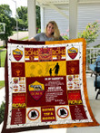 A.S. Roma – To My Daughter – Love Dad Quilt