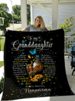 Custom Text Name For Granddaughter From Grandma Horse I Will Always Be There For You Quilt