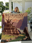Norway Vintage Travel Quilt