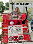 Afc Ajax Amsterdam- Personalized Name Quilt