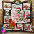 May Your Day Be Merry And Bright Red Truck Christmas Quilt