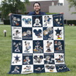 Mickey Mouse Dallas Cowboys Nfl Quilt