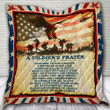 A Soldier S Prayer Quilt Th786 Dhc11123501Dd