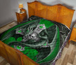Skull Dragon Green Quilt Dhc281111467Dd