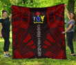 Cook Islands Premium Quilt Polynesian Tattoo Red Bn0110 Dhc28113123Dd