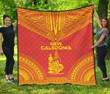 New Caledonia Premium Quilt Polynesian Chief Flag Version Bn10 Dhc28113212Dd