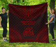 Norfolk Island Premium Quilt Polynesian Chief Red Version Bn10 Dhc28113218Dd
