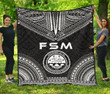 Federated States Of Micronesia Premium Quilt Polynesian Chief Black Version Bn10 Dhc28113181Dd