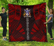 Norfolk Island Premium Quilt Polynesian Tattoo Red Bn0110 Dhc28113083Dd