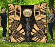 Hawaii Premium Quilt Polynesian Tattoo Gold Bn0110 Dhc28113144Dd