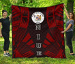 Niue Premium Quilt Polynesian Tattoo Red Bn0110 Dhc28113079Dd