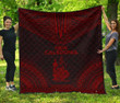 New Caledonia Premium Quilt Polynesian Chief Red Version Bn10 Dhc28113213Dd