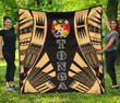 Tonga Premium Quilt Polynesian Tattoo Gold Bn0110 Dhc28113043Dd