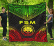Federated States Of Micronesia Premium Quilt Polynesian Chief Reggae Version Bn10 Dhc28113185Dd