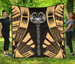 Marquesas Islands Premium Quilt Polynesian Tattoo Gold Bn0110 Dhc28113157Dd