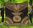 American Samoa Premium Quilt Polynesian Chief Gold Version Bn10 Dhc28113168Dd