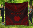 Nauru Premium Quilt Polynesian Chief Red Version Bn10 Dhc28113264Dd