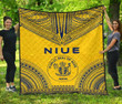 Niue Premium Quilt Polynesian Chief Flag Version Bn10 Dhc28113268Dd