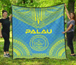 Palau Premium Quilt Polynesian Chief Flag Version Bn10 Dhc28113272Dd