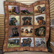 Ltr2711 Rottweiler Something About You Quilt Dhc16122309Dd
