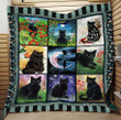 Mp1511 Cat Lovely Black Cats Quilt Dhc16123904Dd